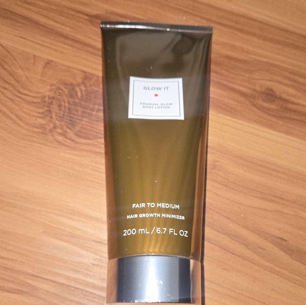 European Wax Center Glow It Gradual Glow Body Lotion Hair Growth Minimizer New
